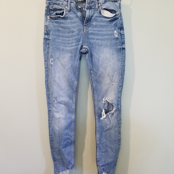 SOLD Zara | Premium denim collection blue jeans - Picture 2 of 6